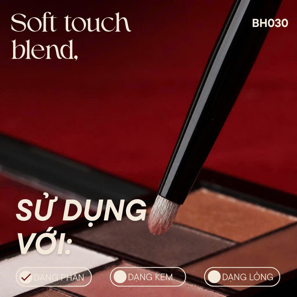 Cọ Nhấn Nhũ Khóe Mắt BH Cosmetics SMALL PENCIL BRUSH BH030